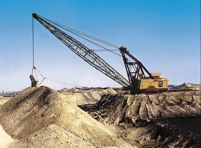 dragline excavator