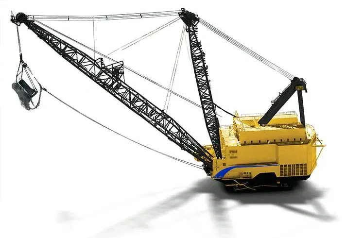 dragline excavator