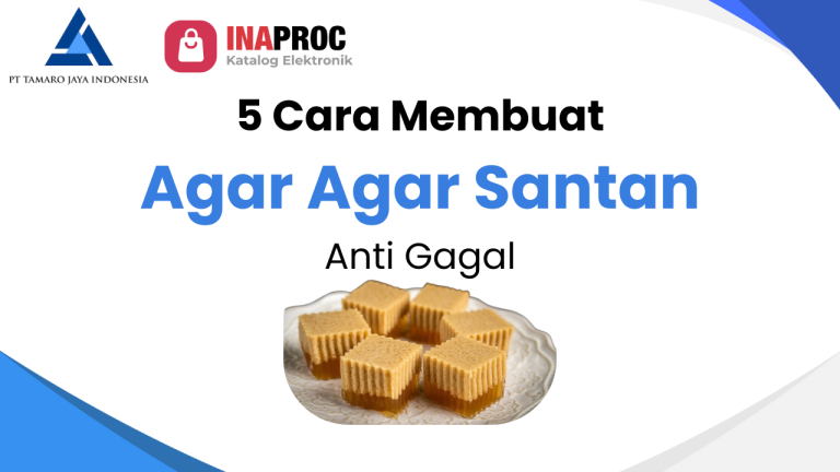 Cara Membuat Agar Agar Santan