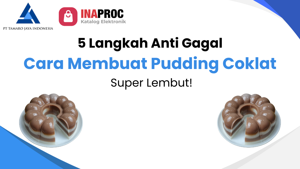 Alat Bahan Cara Membuat Pudding Coklat: 5 Langkah Anti Gagal, Super Lembut!