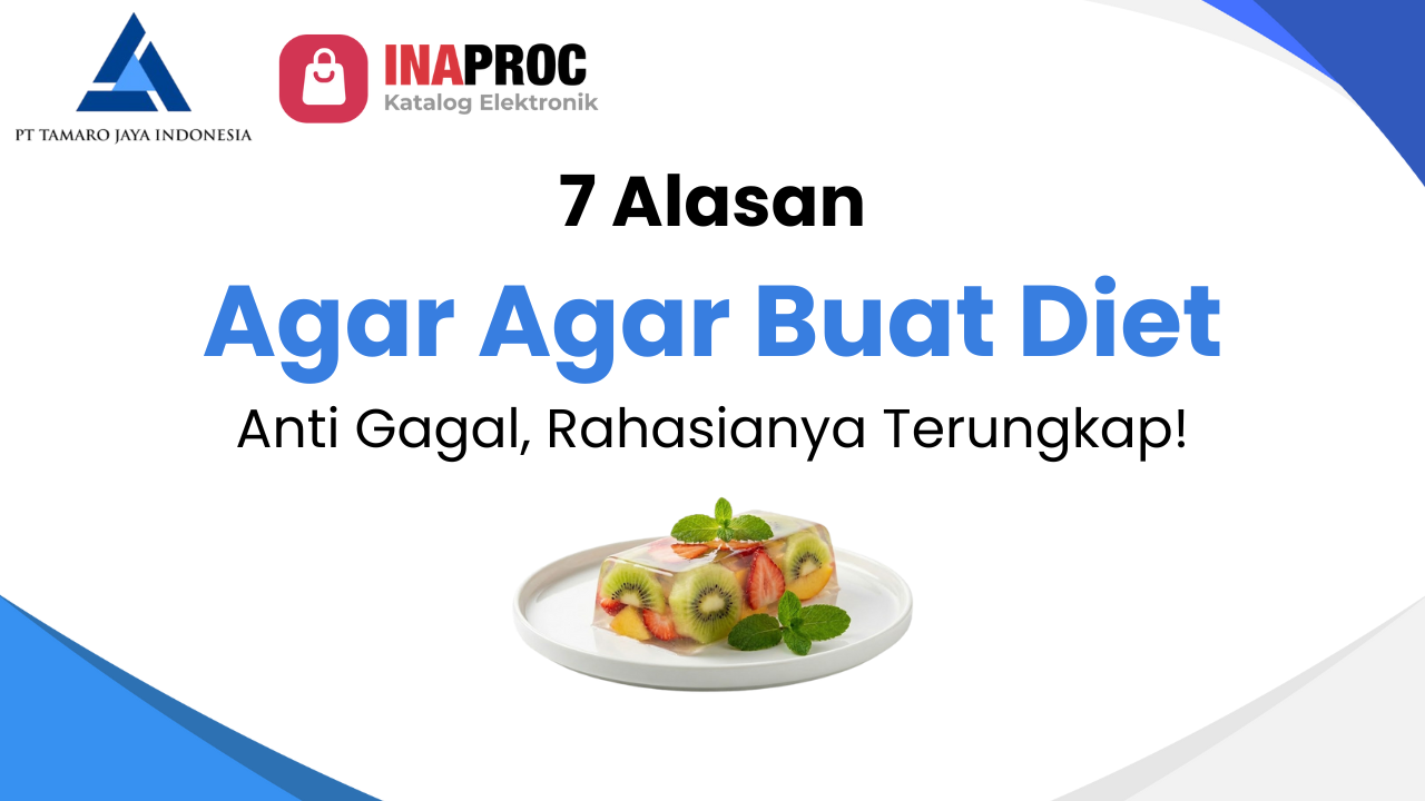 7 Alasan Agar Agar Buat Diet Anti Gagal, Rahasianya Terungkap!