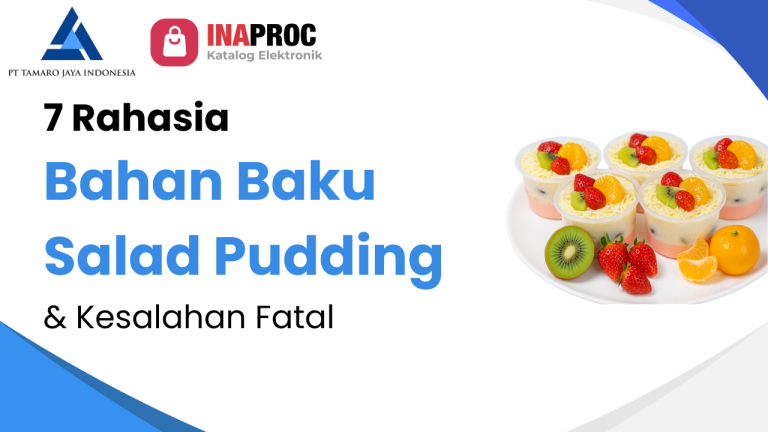 Bahan Baku Salad Pudding