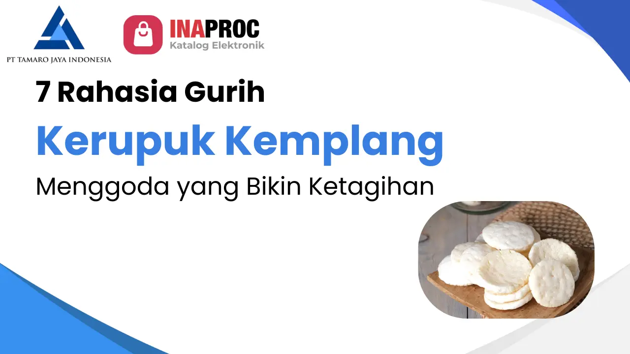 Kerupuk Kemplang 7 Rahasia Gurih Menggoda yang Bikin Ketagihan
