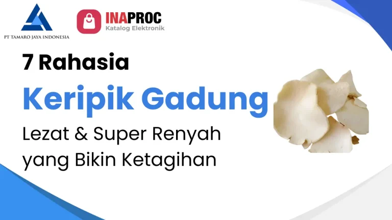 Artikel 7 Rahasia Keripik Gadung Lezat & Super Renyah yang Bikin Ketagihan