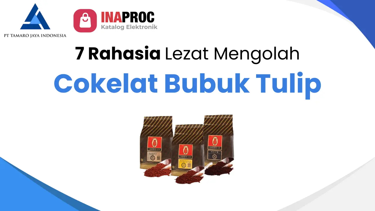 7 Rahasia Lezat Mengolah Cokelat Bubuk Tulip