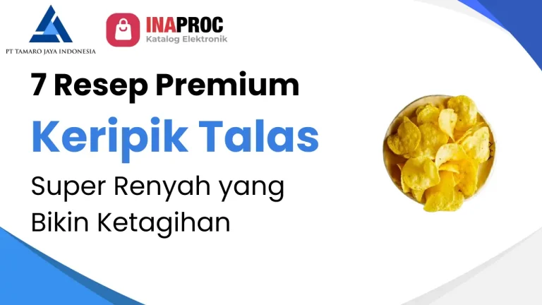 Artikel 7 Resep Premium Keripik Talas Super Renyah yang Bikin Ketagihan