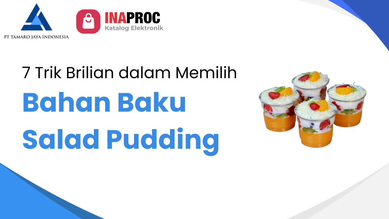 Bahan Baku Salad Pudding