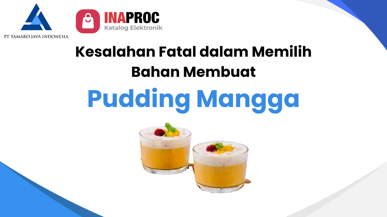 Bahan Membuat Pudding Mangga
