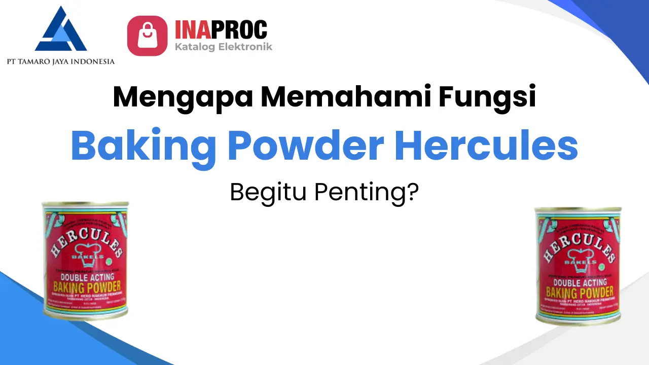 Artikel Mengapa Memahami Fungsi Baking Powder Hercules Begitu Penting