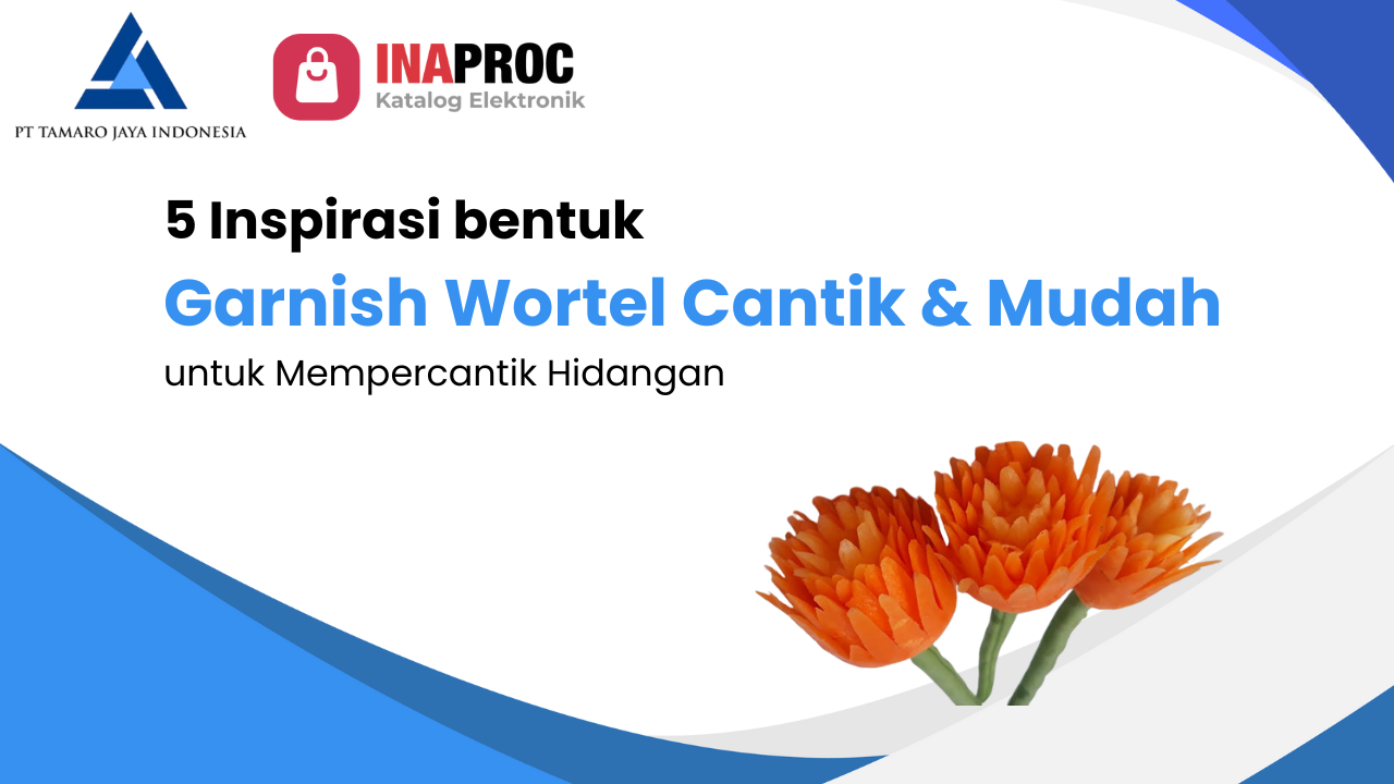 5 Inspirasi Garnish Wortel Cantik & Mudah untuk Mempercantik Hidangan