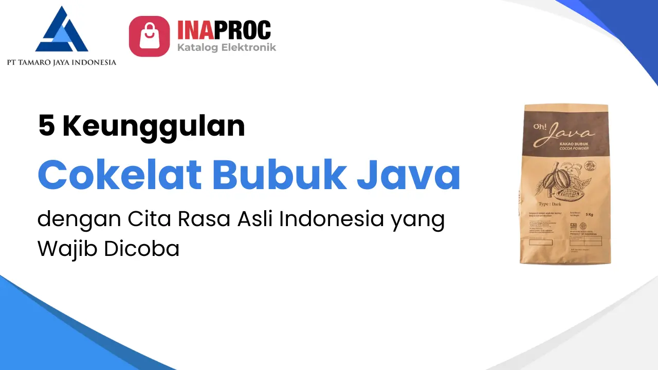 Cokelat Bubuk Java: 5 Keunggulan Cita Rasa Asli Indonesia yang Wajib Dicoba