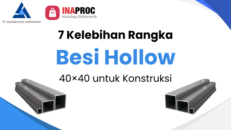 Rangka Besi Hollow 40×40