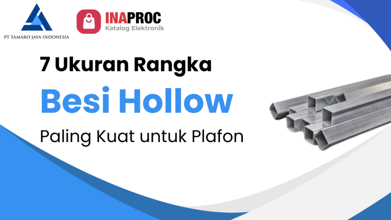 Ukuran Rangka Besi Hollow