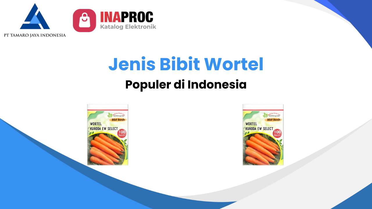 Jenis Bibit Wortel Populer di Indonesia