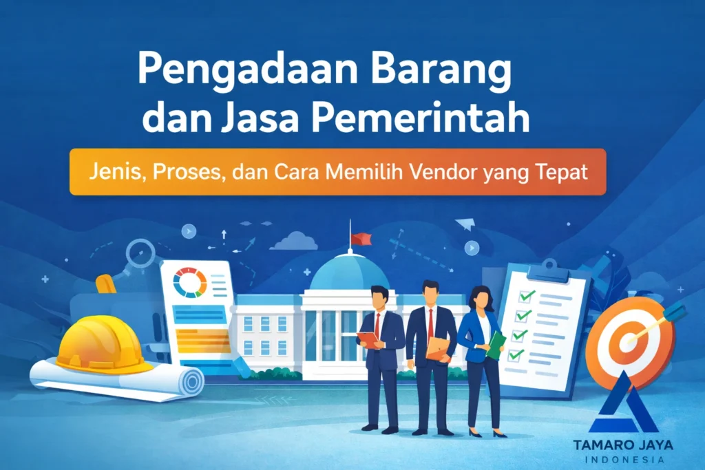 Panduan pengadaan barang dan jasa pemerintah serta proses memilih vendor penyedia pemerintah
